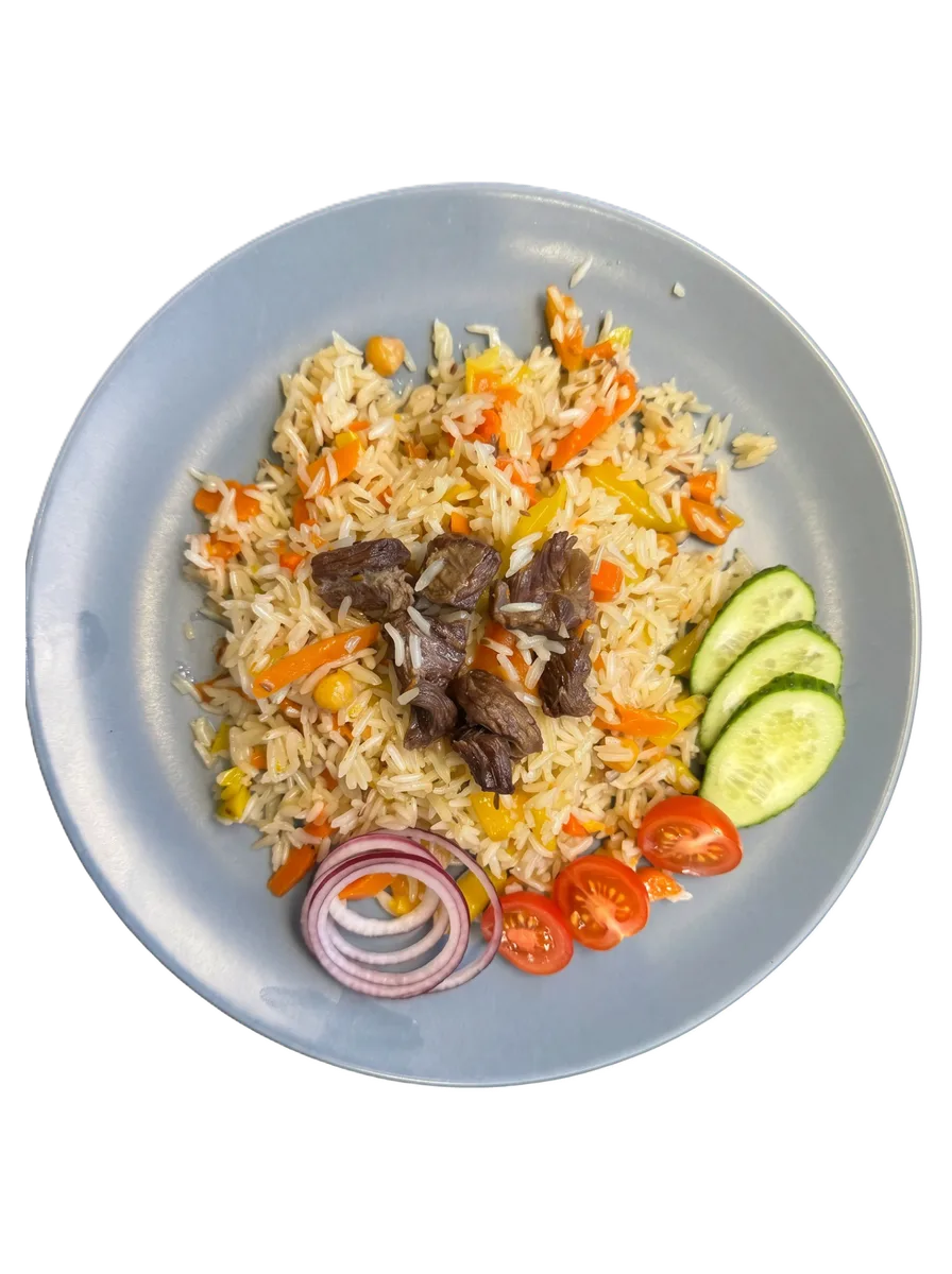 Плов с говядиной